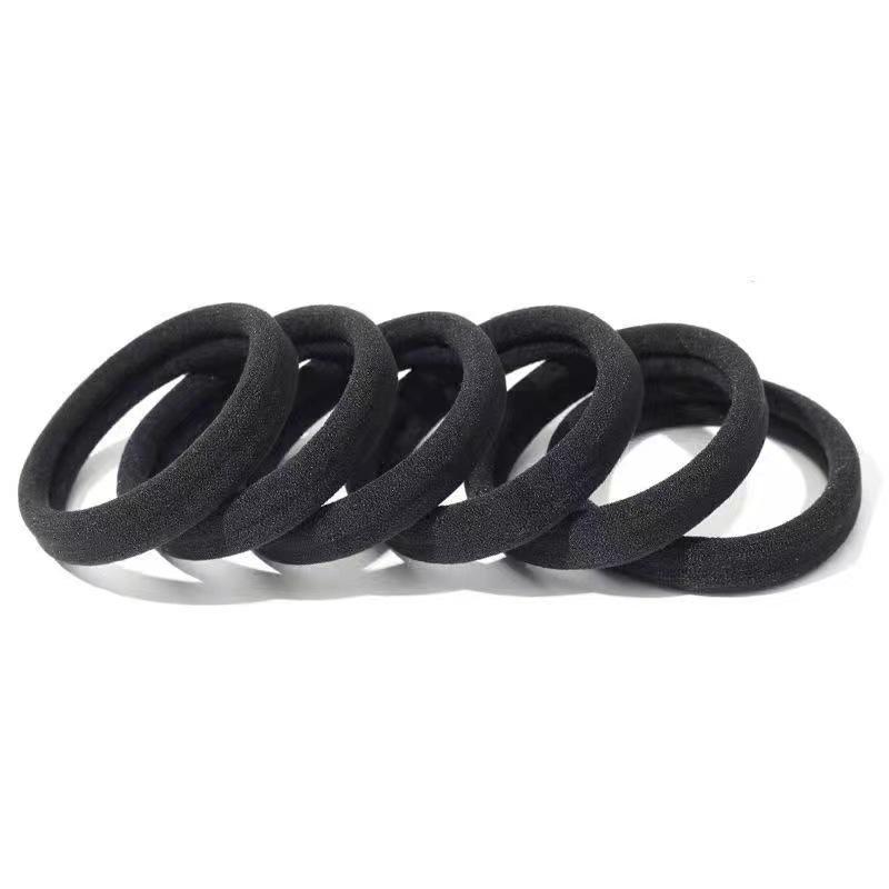 Korean Style High Elasticity Hair Ties - Gentle, No-Damage Rubber Bands for Women