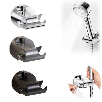 1PC Suction Cup Adjustable Shower Head Holder Universal Without Drilling Shower Head Support Removable and Reusable Shower Base