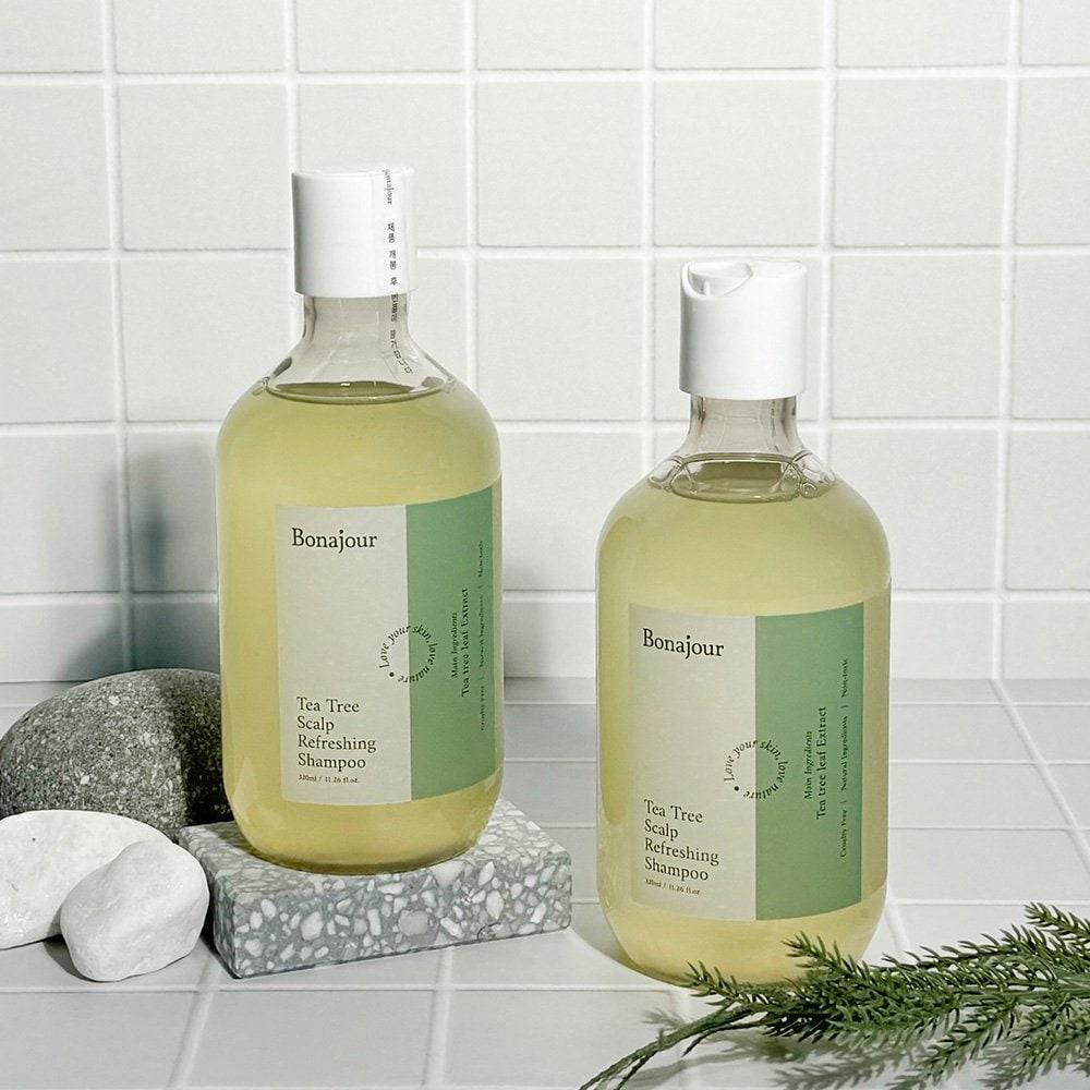 BONAJOUR Vegan Tea Tree Scalp Refreshing Vegan Shampoo 320ml