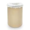Portable Lined Eyeglass Holder Anti-scratch Solid Color Pen Holder PU Leather Glasses Holder For Nightstand