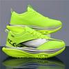 Marathon Running Shoes Unisex Speciality Athletic Men Breathable Lightweight Carbon Board Women'S Comfly Athletic Nonskid Athletic Shoes