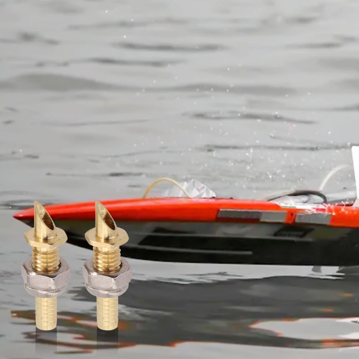 

2pcs Pick up Inlet Nozzle Water Cooling Nipple For RC Model Boat M5 Thread Threaded