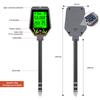 Yieryi 6-in-1 Digital Soil Tester Meter for PH,Moisture,Fertility,TempSunlight&Humidity Portable Soil Nutrient Analyzer with LCD
