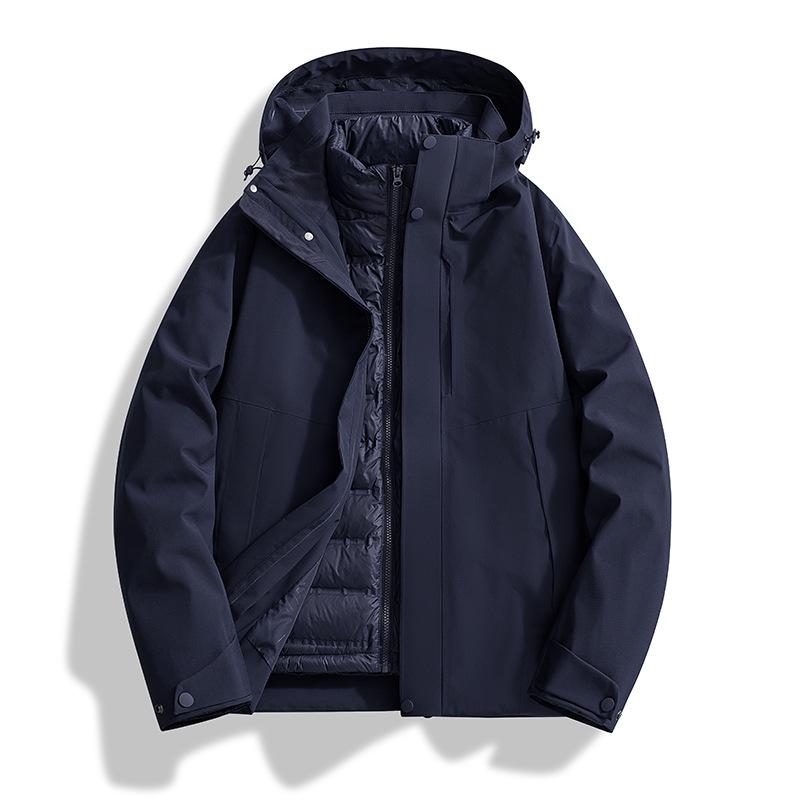 Unisex 3-in-1 Waterproof Graphene Climbing Jacket 2XL
