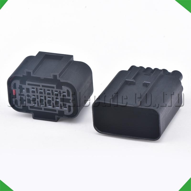 16 Pin Automotive Connectors Bumper Radar Sensor Trailer Power Wire Harness Plug 2304884-1 2404880-1 2304887-1 2404884-1 521194A