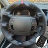 Hand-stitched Black Artificial Leather Steering Wheel Cover  For Citroen C5 2008 2009 2010-2017 Auto Interior Accessories