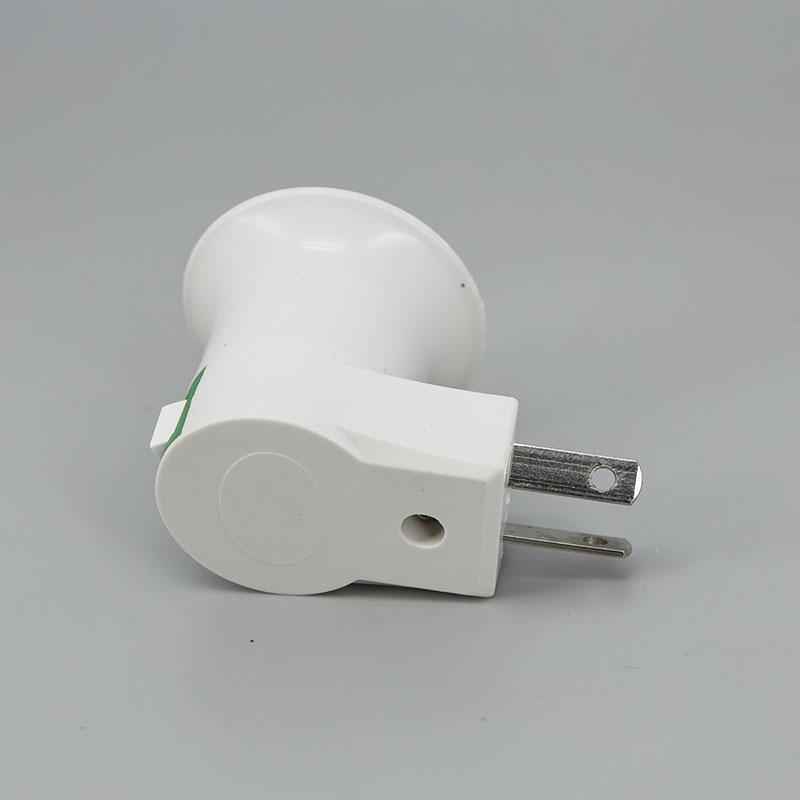 5 Stück LED-Lampenhalter E27 Sockel Konverter EU/US Stecker Buchse für Glühbirne Lichtadapter Mit EIN/AUS Schalter AC Strom