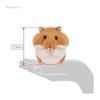 Sanei Boeki Mogomogo Hamsuta ~ Golden-san W6 X D7 X H7.5cm Stuffed Toy MGH01