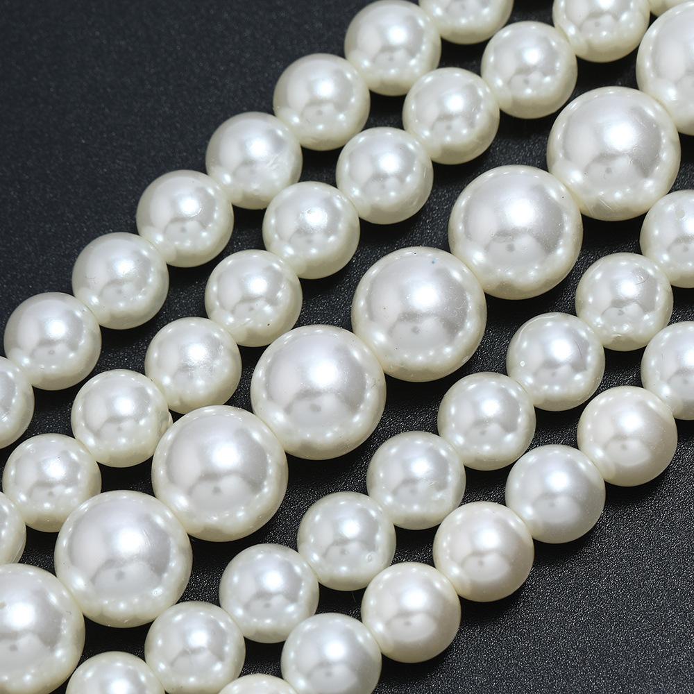 Hot-selling Jewelry Necklace Fashionable and Elegant Multi-layer Imitation Pearl Beaded Short Necklace Earrings Set Women