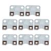 10pcs Professional Engine Push Rod Guide Plate Gasoline Engine Generator Accessory for 168F