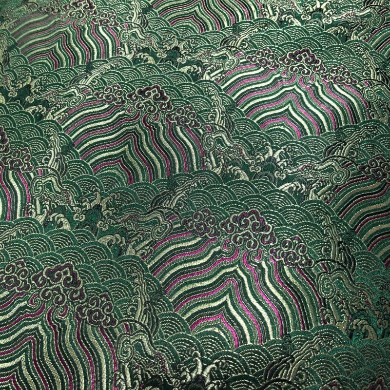 Ancient Style Silk Satin Fabric for Traditional Chinese Tang Suit Cheongsam Embroidered Hanfu Material Handcraft Packaging Cloth