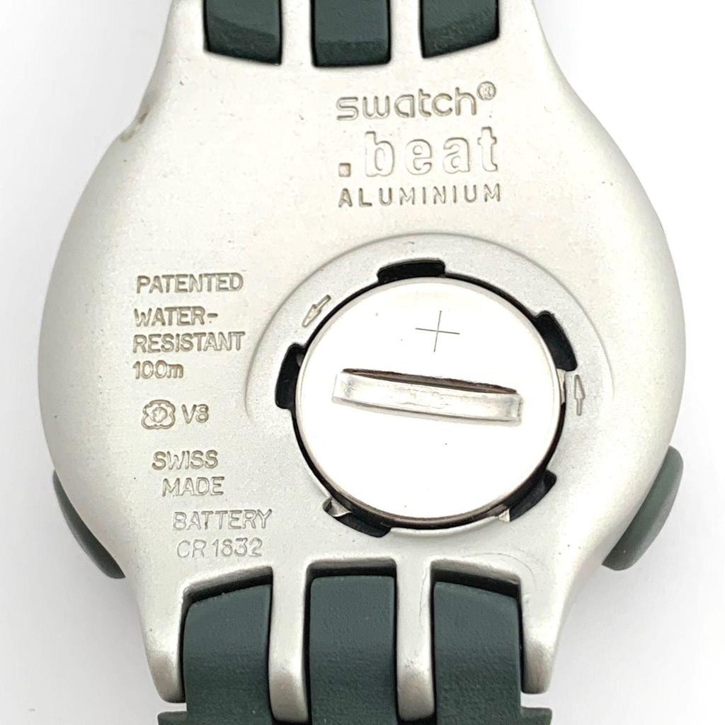 Used [Used] Swatch .beat Aluminum Digital Watch
