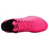 Li Ning Fabric Cushioning Slip Resistant Abrasion Resistant Low Top Badminton Shoes Unisex Fluorescent Fruit Pink AYAS018-1