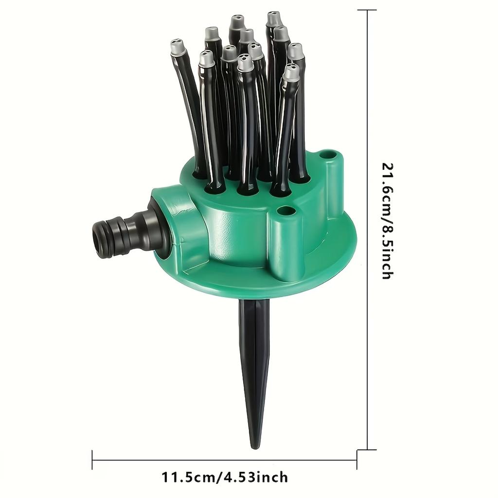 1pc 360 Degree Automatic Garden Sprinklers Watering Grass Lawn Rotary Nozzle Rotating Water Sprinkler System Garden Supplies
