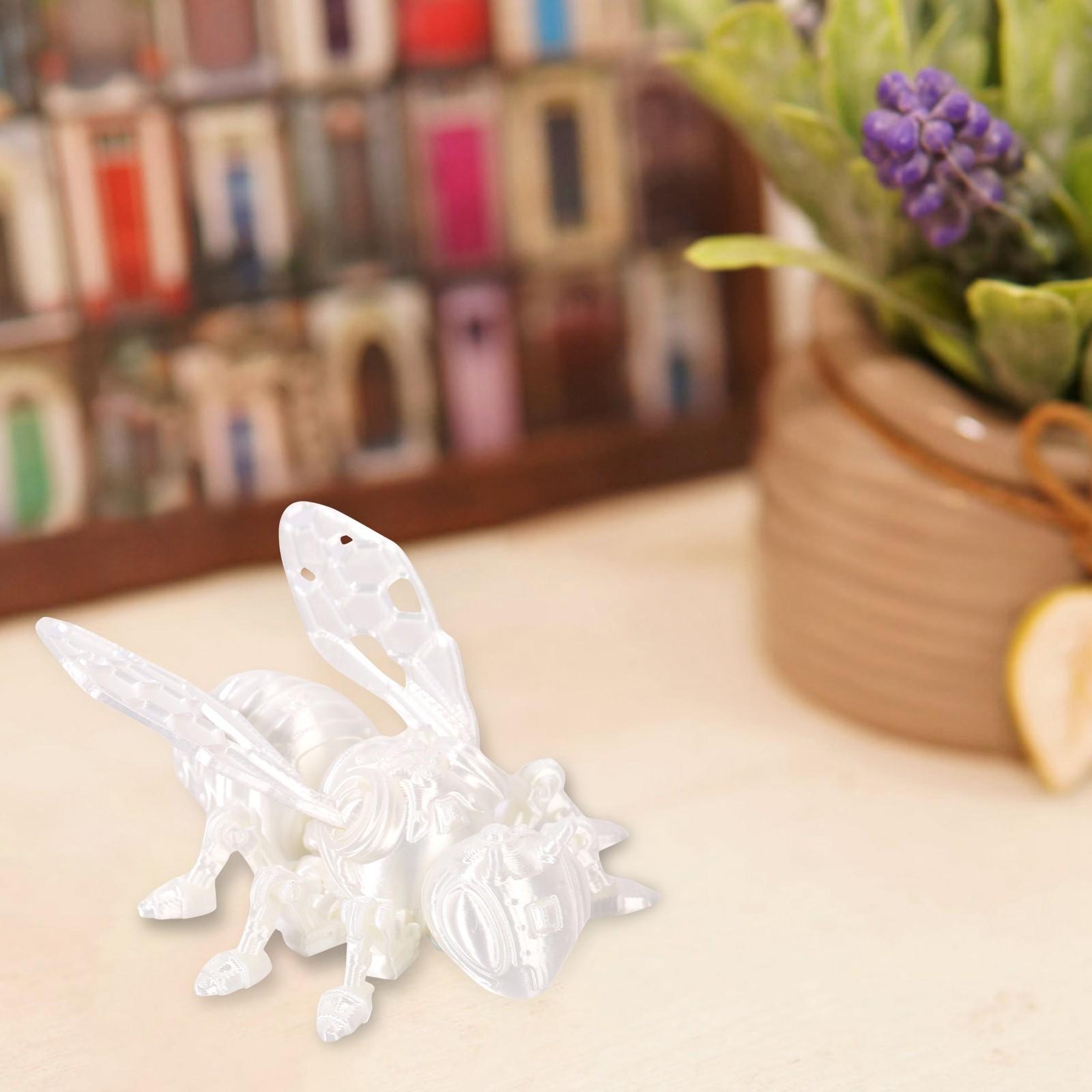 

3D-печать Модель подвижного соединения Игрушка ручной работы Украшения Креативные декоративные поделки One Size белый