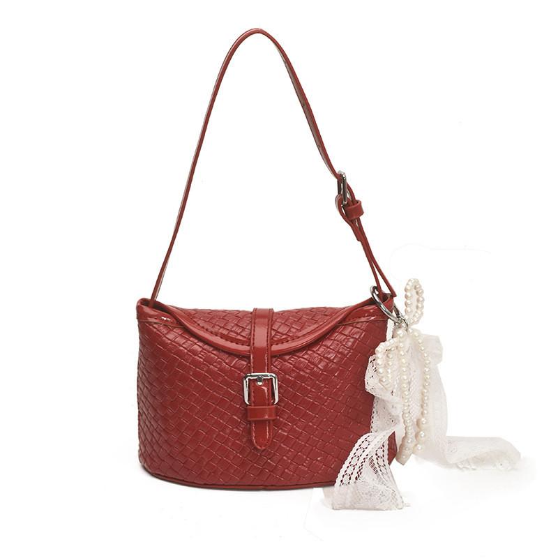 Pu Small Square Bag For Women With Magnetic Closure And Inner Pocket For Daily Use