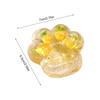 Cat Paw Squeeze Toy Cute  Squeeze Cat Paw Toys Sticky Soft Pinching Decompressing Toy for Stress Relief Sensory Toys