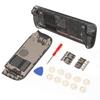 Steam Deck Back Cover Host Replaceable Heat Dissipation Hole Back Cover Transparent Black Camouflage Color Console Cooling Shell