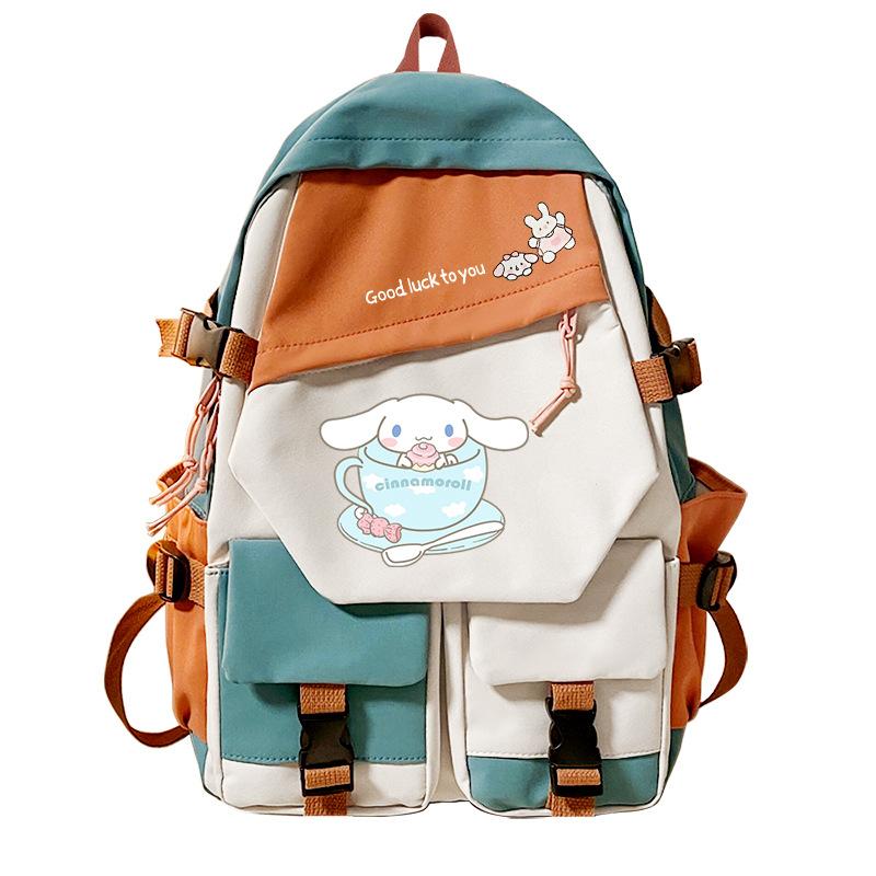 Cute Puppy Cartoon Printed Leisure Travel Bag, Primary And Secondary School Backpack