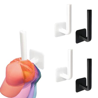Hat Rack for Baseball Caps Adhesive Hat Hooks for Wall Cap Hanger Storage Cap Organizer No Drilling Hat Holder for Door Closet