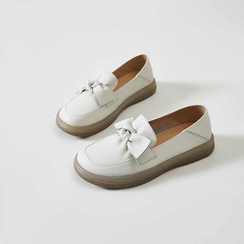 

Новые повседневные туфли на плоской подошве с мягкой подошвой и противоскользящим эффектом 40 бежевый