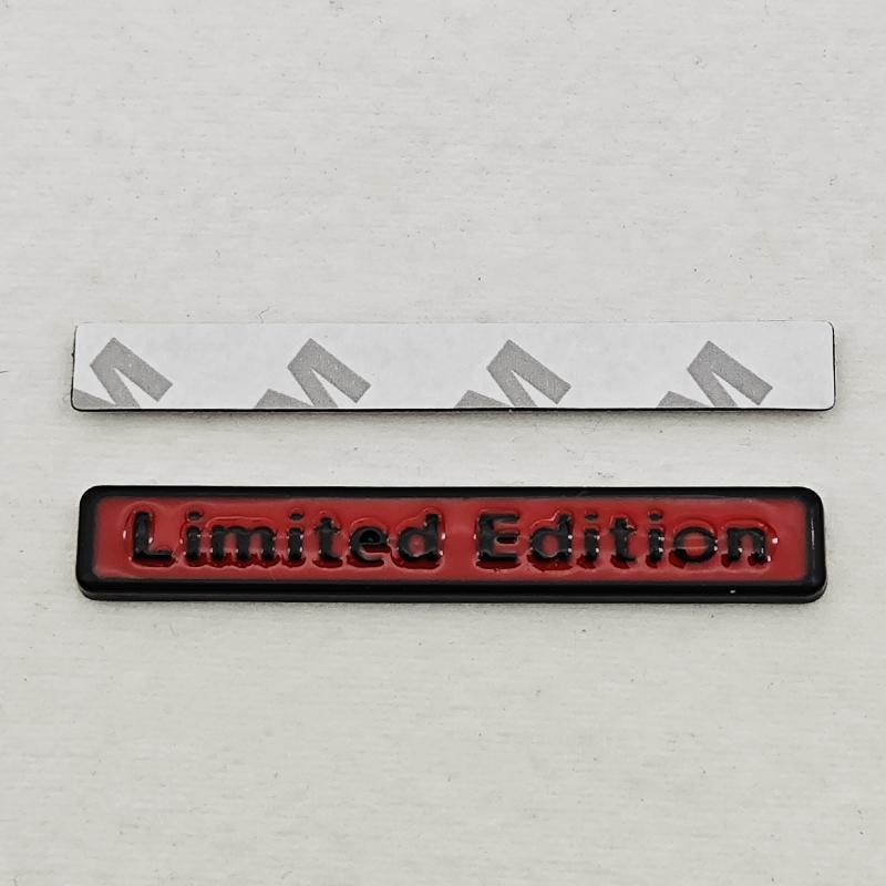 

3D Metal Chrome Sticker Car Styling Limited Edition Emblem Badge Motorcycle Decal For Suzuki Honda Kawasaki Toyota YAMAHA