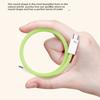 Magnetic Type C Silicone Data Cable Anti Winding USB To Type C Charging Cable  Phone Charging