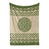 Irish St Patrick'S Patterned Blanket Shamrock Digital Printed Flannel Blanket Air Conditioning Blanket