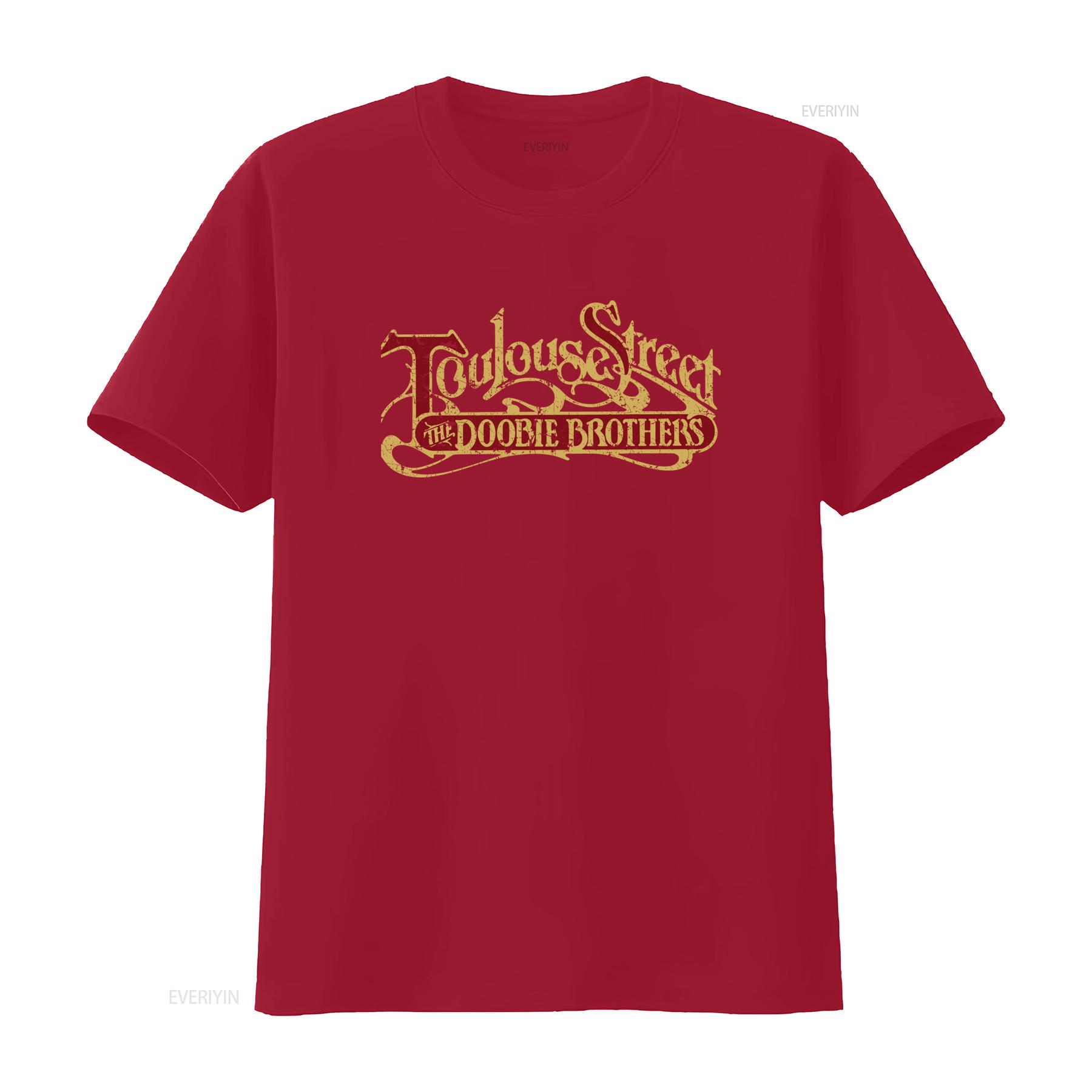 

Vintage 1970s Rock Band The Doobie Brothers Toulouse Street T Shirt vintage Washed Stylish Unisex Top For Everyday Wear Casual S