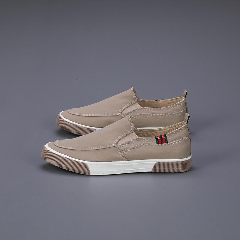 Large Size Men's Canvas Shoes Lightweight and Breathable Linen Wide Cloth Shoes One Foot Old Beijing Cloth Shoes