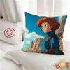 pc Classic Animation NNausicaa Valley Wind Pillow Case Fashion Square Pillowcase Bedroom Sofa Room Ins Decoration Leisure