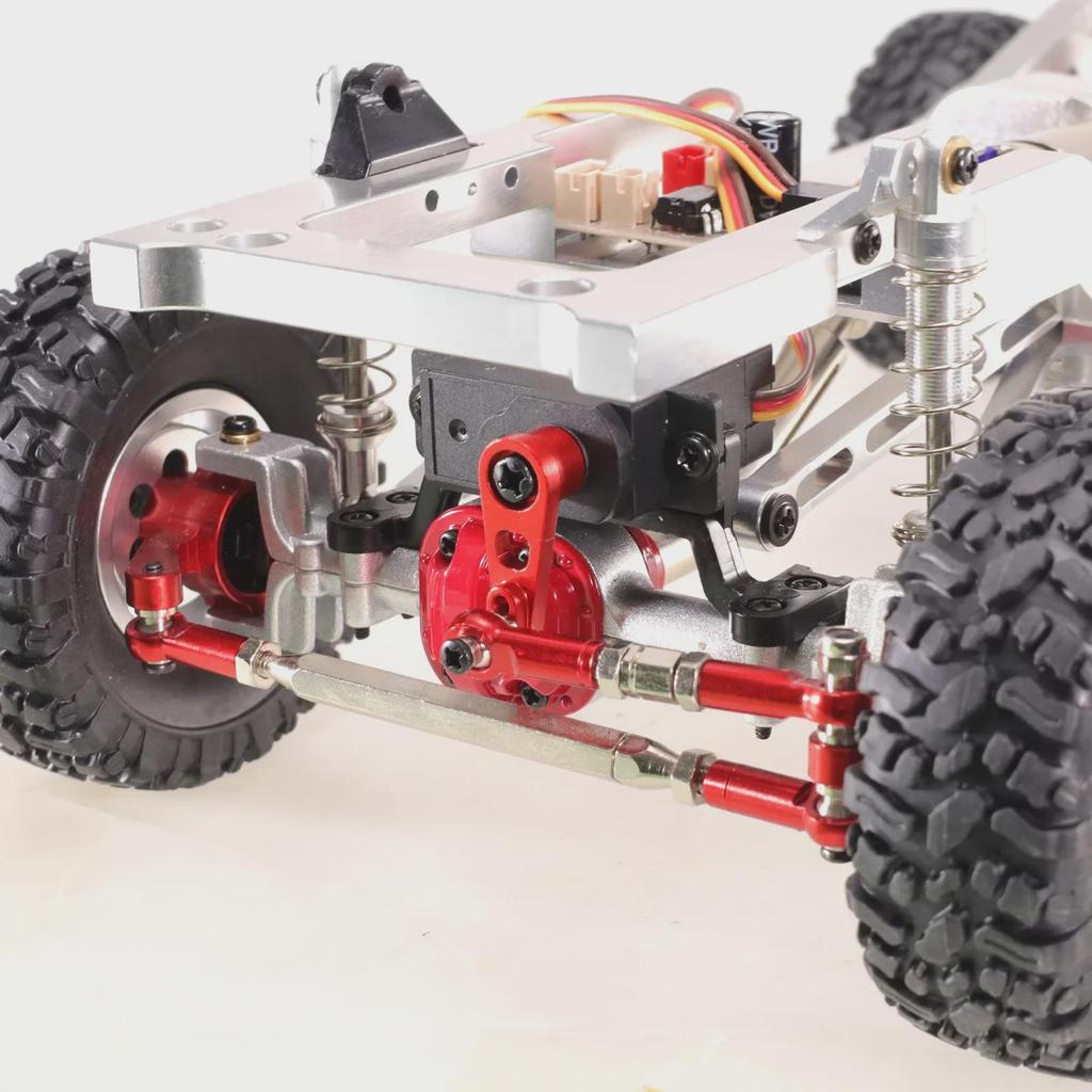 Mangniu MN Series Metal Upgrade RC Car Front & Rear Assembly Kit: Models MN82, LC79, MN78
