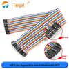 40P Color DuPont Jumper Cables - Female/Female, Male/Female, Male/Male - 10/15/20/30/40CM Lengths