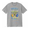 Hanukkah Eye Catching Women s Summer Tops  T Shirt with Cool Print vintage Washed Stylish designer clothes Comfortable