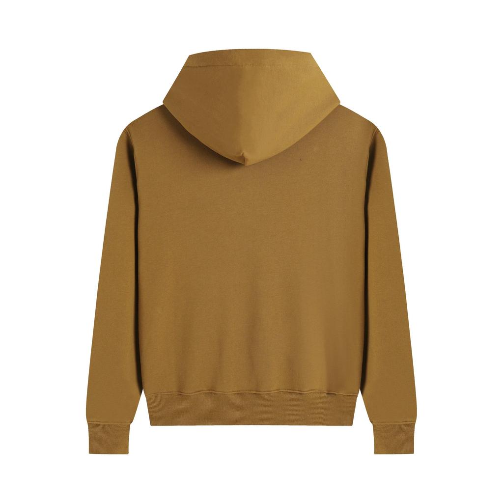 308 AMI 2025 Toamnă/Iarnă Nou Hanorac Bumbac de Înaltă Calitate cu Logo Mic Negru Brodat Hanorac Bărbați