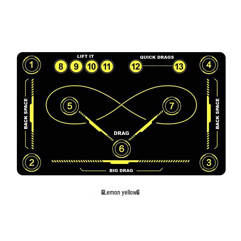 Hockey Training Mat - Indoor/Outdoor Wear-Resistant Footwork Mat