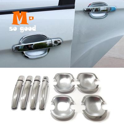 ABS Chrome For Suzuki Sx4 S-Cross 2014 15 16 17 2018 Car Side Door Handle Bowl Protector Cover Trim Car Styling Accessories