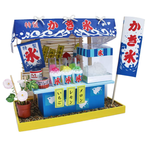 

Billy Handmade Dollhouse Kit Festival Stall Kit Shaved Ice 8423