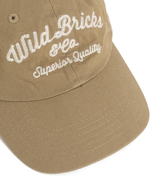 Waildeubeuligseu Ct Chain Stitch Logo Cap (Beige)