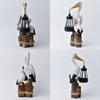 JYL TS/080,Resin Cute Pelican Seagull Pendant Light Solar Outdoor Light Statue for Home Villa Decor