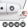 4pcs Car Door Lock Keyhole Protection Stickers Emblem Accessories For Odyssey Spirior CRV Civic XR-V HR-V City Accord Jazz