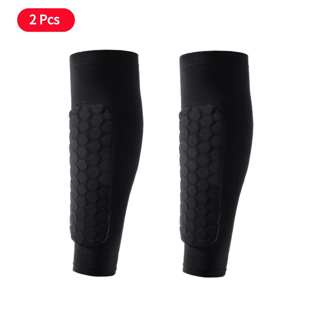 1/2Pcs Sports Soccer Shin Guard Pad For Kids Sleeve Sock Leg Support Football Compression Calf Sleeve Shinguard For Adult Teens 1
