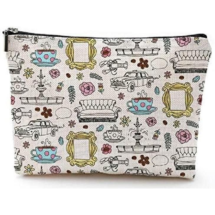 TV Show Merchandise Friends Makeup Bag Cosmetic Bag Makeup Bag