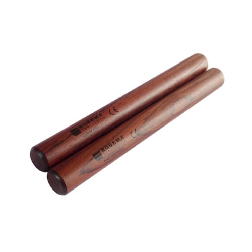 ROHEMA Claves, Round, 1 Pair, Rosewood, 15mm Diameter X 150mm Length, 61419