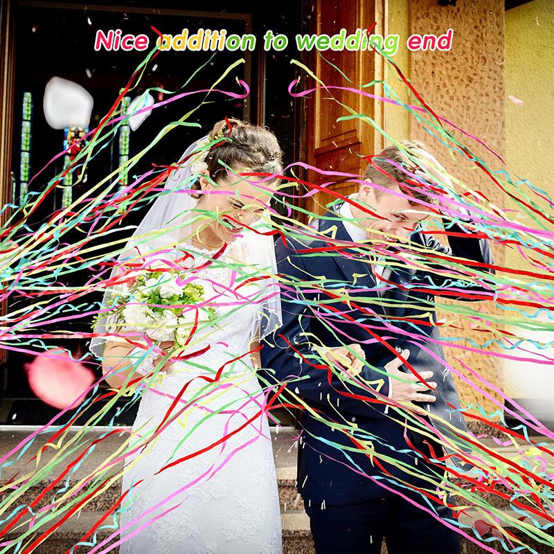 5-20 Pezzi Colorati Sparacoriandoli a Mano Sparacoriandoli Matrimonio Compleanno Festival Decorazione Sparacoriandoli Sparacoriandoli Senza Sporco Carta Regalo Festa