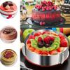 6-12 IN Adjustable Round Pastry Ring Mold for Making Chocolate Mousse Cheese Cake Jelly Baking Tools with Scale Easy To Clean