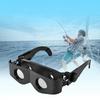 Professional Adjustable Focus Hands Free Fishing Binoculars Magnifier Glasses HD for Angling Bird Watching Outdoor Recreation