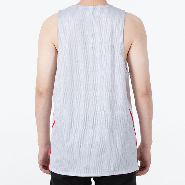 Under Armour Mens Training Series China 3x3 Replica Logo Solid Color Letter Training Breathable Round Neck Basketball Jersey Men Jersey 1364595-014