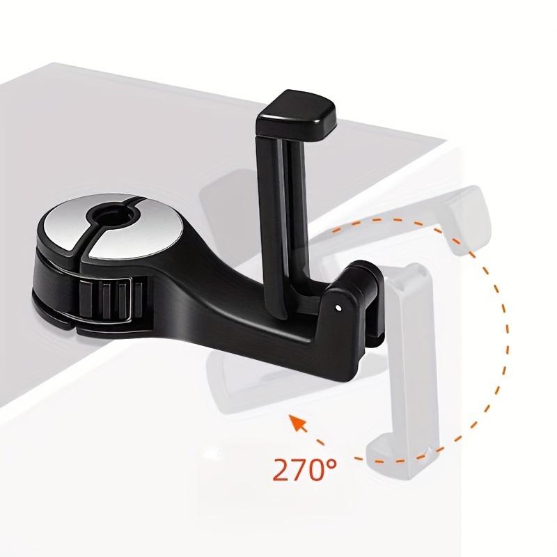 Multifunction Rear Headrest Hook Car Phone Holder Adjustable Automobile Headrest Phone Clip for GPS Navigation