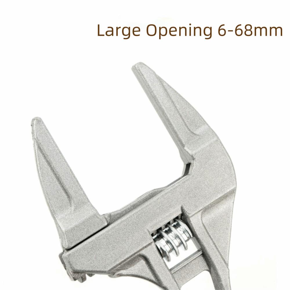 Multifunktions-Universal-Schraubenschlüssel Große Öffnung Sanitärschlüssel Rohrzange Schraubenentfernung